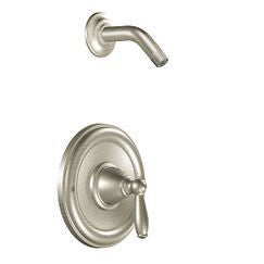 MOEN Moen T2152NHBN Brantford Single Handle Shower Faucet in Brushed Nickel (Trim Only)
