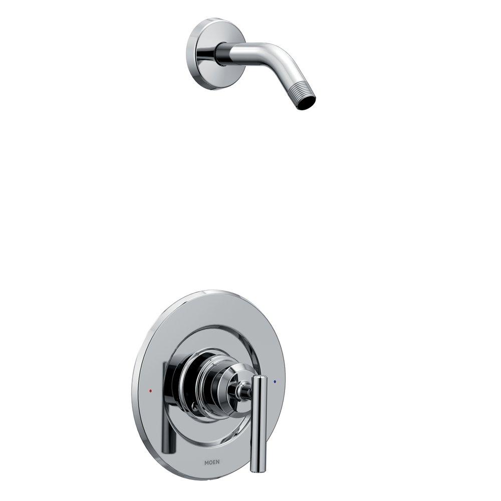 MOEN Moen T2902NH Gibson Single Handle Shower Faucet in Polished Chrome (Trim Only)