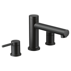 MOEN Moen T393BL Align Two Handle Roman Tub Faucet in Matte Black (Trim Only)