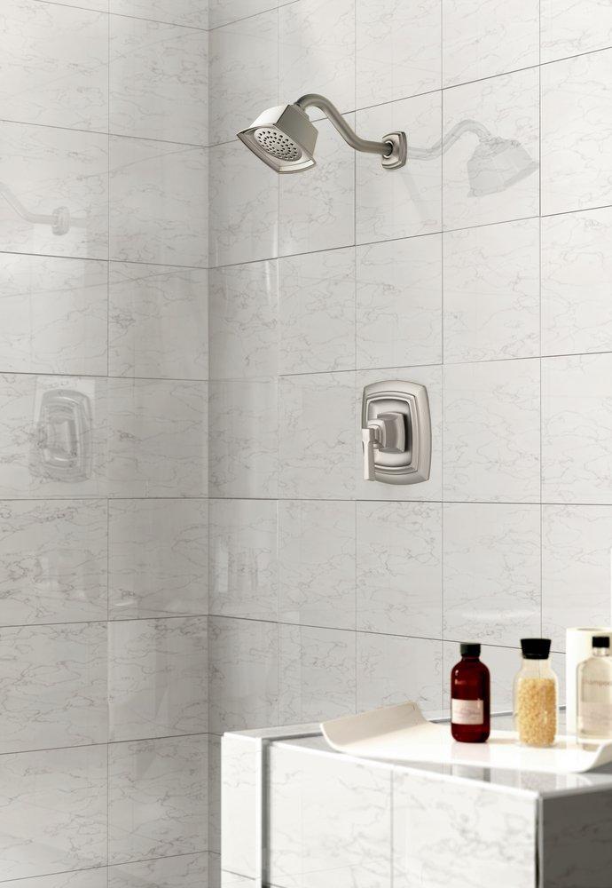 MOEN Moen T2161SRN Boardwalk Single Handle Pressure Balancing Valve Trim in Spot Resist Brushed Nickel