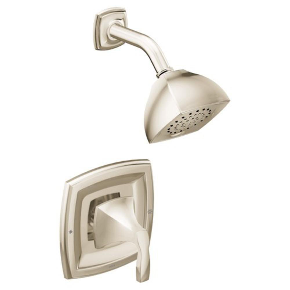 MOEN Moen T2692NL Voss One Handle Single Function Shower Faucet in Polished Nickel (Trim Only)