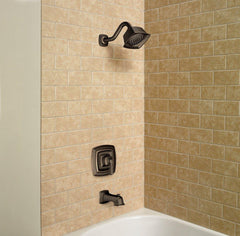 MOEN Moen T2162EPBRB Boardwalk One Handle Single Function Shower Faucet in Mediterranean Bronze (Trim Only)