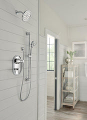 MOEN Moen T2310 Belfield Two Handle Pressure Balancing Valve Trim in Polished Chrome
