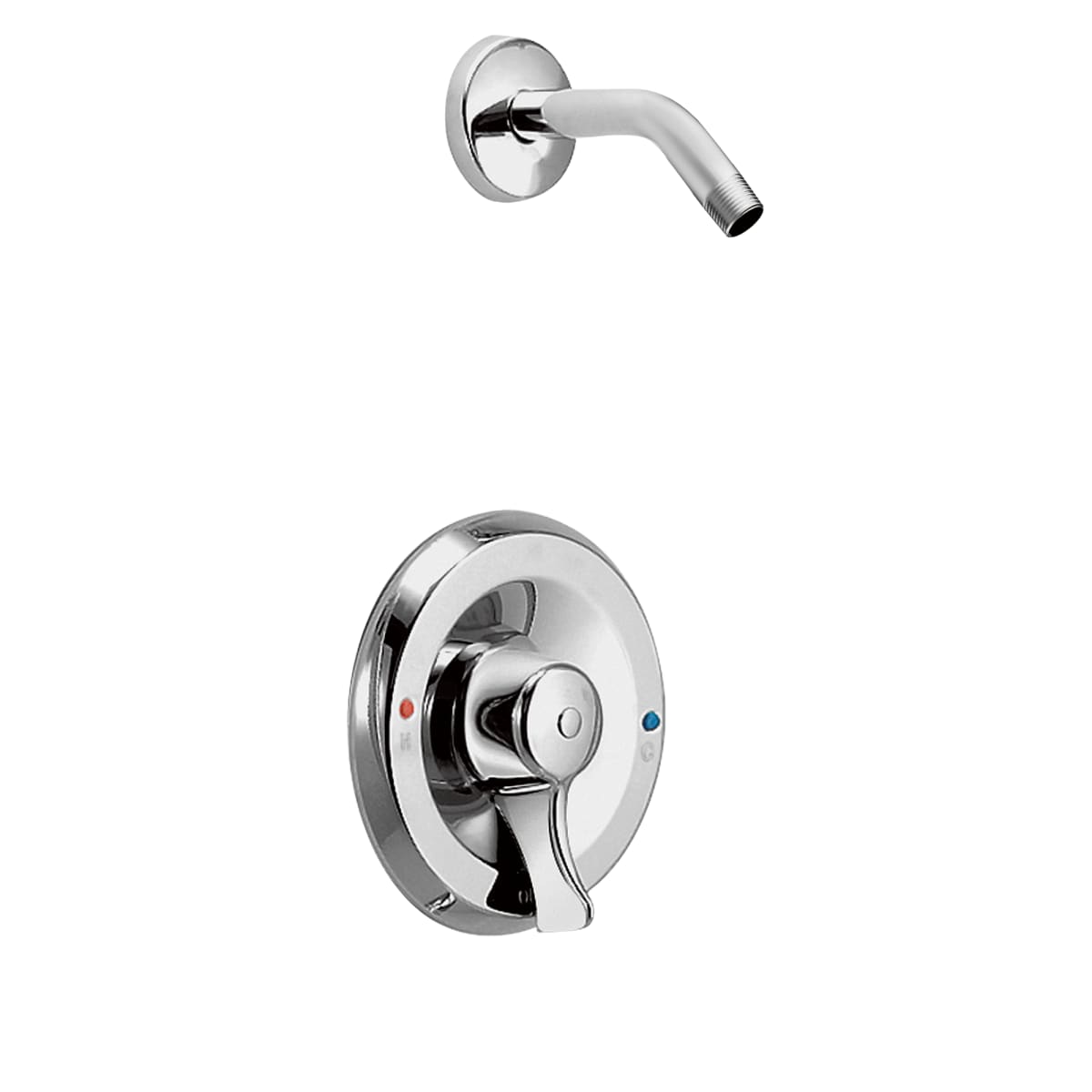 MOEN Moen T8375NH Commercial One Handle Single Function Shower Faucet in Chrome (Trim Only)