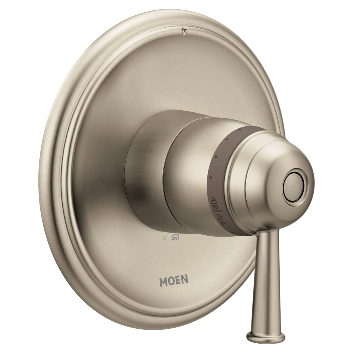 MOEN Moen T4411BN Belfield Single Handle Thermostatic Valve Trim in Brushed Nickel
