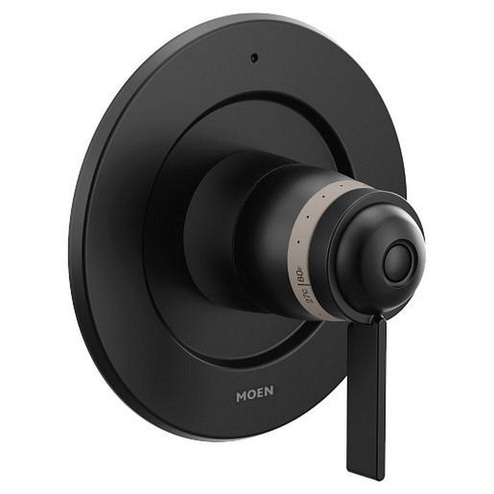 MOEN Moen T4621BL Cia Single Handle Thermostatic Valve Trim in Matte Black