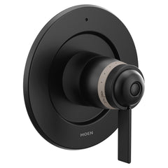 MOEN Moen T4621BL Cia Single Handle Thermostatic Valve Trim in Matte Black