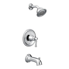 MOEN Moen T62183 Dartmoor One Handle Single Function Bathtub & Shower Faucet in Polished Chrome (Trim Only)