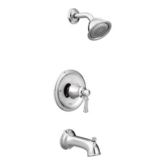 MOEN Moen T62183 Dartmoor One Handle Single Function Bathtub & Shower Faucet in Polished Chrome (Trim Only)