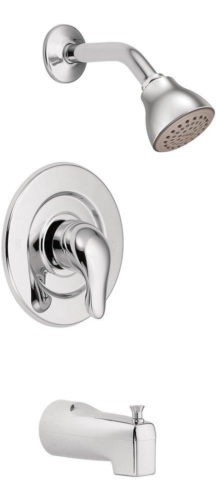 MOEN Moen TL471EP Chateau One Handle Single Function Bathtub & Shower Faucet in Polished Chrome (Trim Only)
