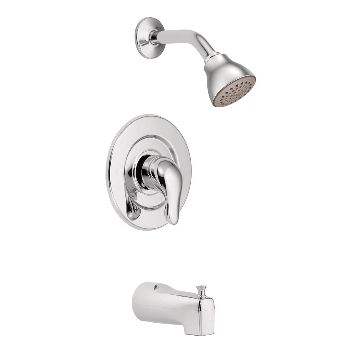 MOEN Moen TL471EP Chateau One Handle Single Function Bathtub & Shower Faucet in Polished Chrome (Trim Only)