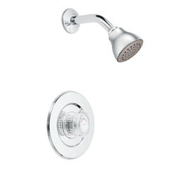 MOEN Moen T473EP Chateau One Handle Single Function Shower Faucet in Polished Chrome (Trim Only)