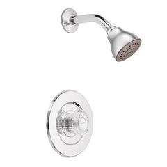 MOEN Moen T473EP Chateau One Handle Single Function Shower Faucet in Polished Chrome (Trim Only)