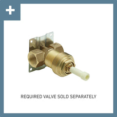 MOEN Moen TS3102BN Doux Single Handle Volume Control Valve Trim in Brushed Nickel