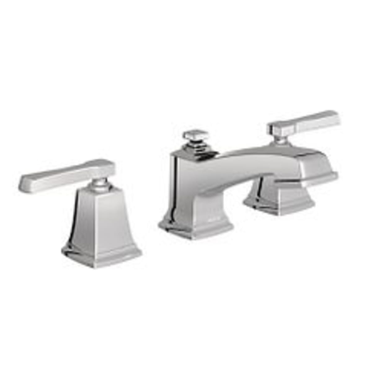 MOEN Moen T6220 Boardwalk Two Handle Widespread Bathroom Sink Faucet in Chrome