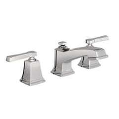 MOEN Moen T6220 Boardwalk Two Handle Widespread Bathroom Sink Faucet in Chrome