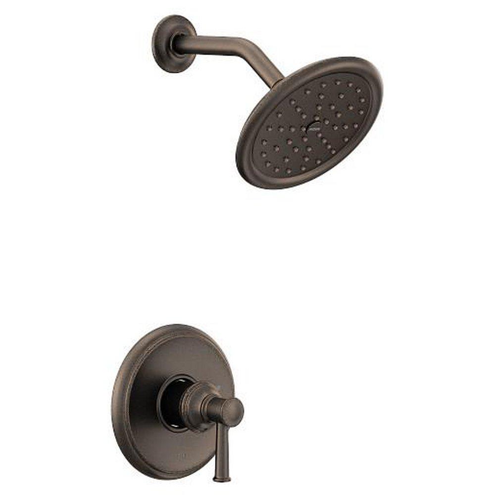 MOEN Moen UT2312EPORB Belfield One Handle Single Function Shower Faucet in Oil Rubbed Bronze (Trim Only)