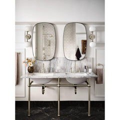 MOEN Moen TS44103BN Colinet Two Handle Widespread Bathroom Sink Faucet in Brushed Nickel