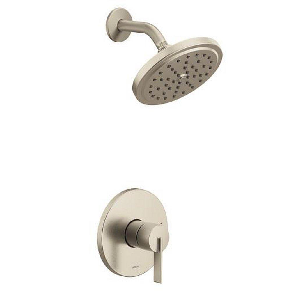 MOEN Moen UT2262EPBN Cia One Handle Single Function Shower Faucet in Brushed Nickel (Trim Only)