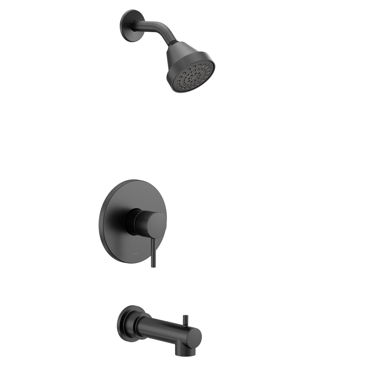 MOEN Moen UT2193EPBL Align One Handle Single Function Bathtub & Shower Faucet in Matte Black (Trim Only)