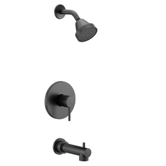 MOEN Moen UT2193EPBL Align One Handle Single Function Bathtub & Shower Faucet in Matte Black (Trim Only)