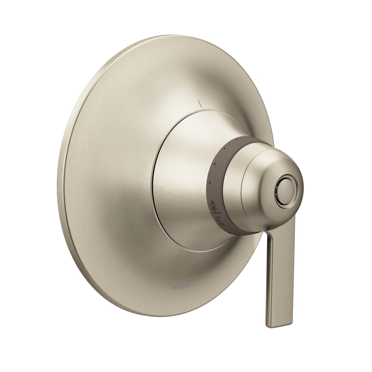 MOEN Moen TS3101BN Doux Single Handle Thermostatic Valve Trim in Brushed Nickel