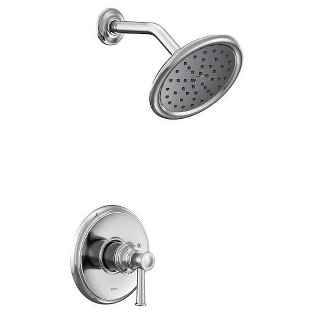 MOEN Moen UT2312EP Belfield One Handle Single Function Shower Faucet in Chrome (Trim Only)