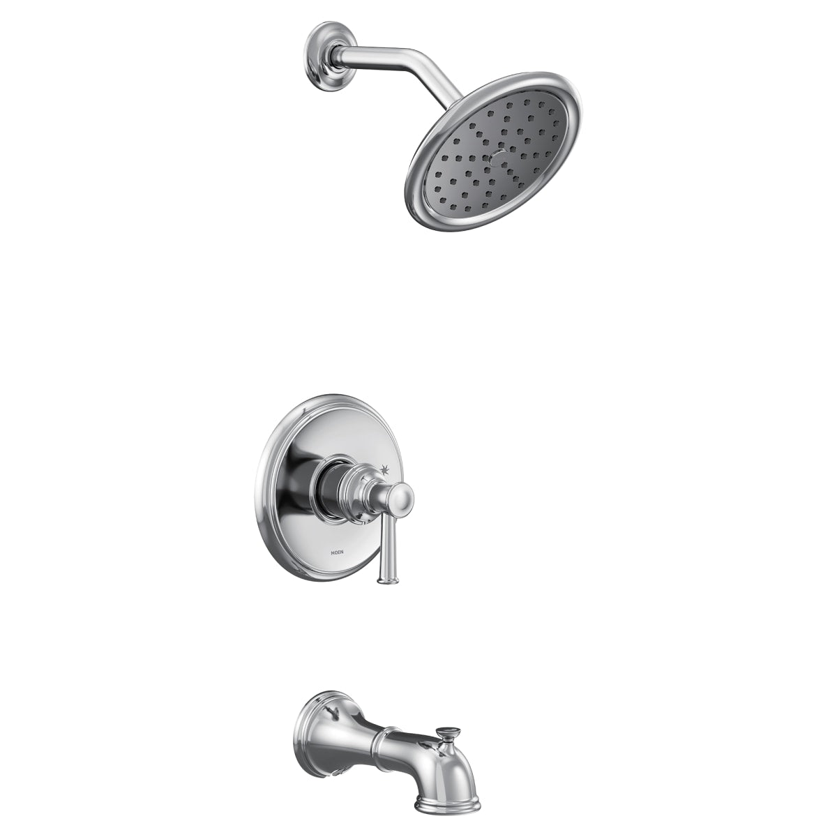 MOEN Moen UT2313EP Belfield One Handle Single Function Bathtub & Shower Faucet in Chrome (Trim Only)