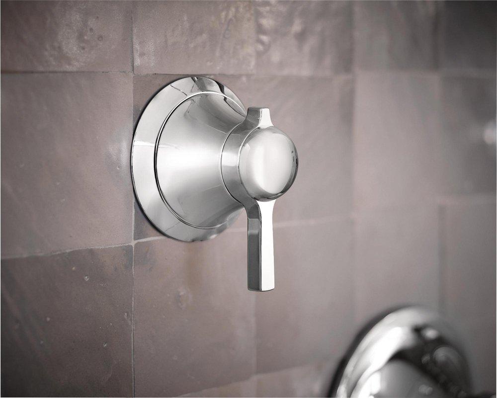 MOEN Moen TS4202NL Flara Single Handle Volume Control Valve Trim in Polished Nickel