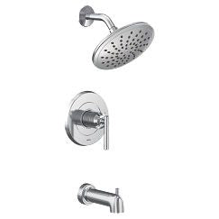 MOEN Moen UT3003EP Gibson M-Core 2-Series Eco Performance 1-Handle Tub and Shower Trim Kit in Chrome (Valve Sold Separately)