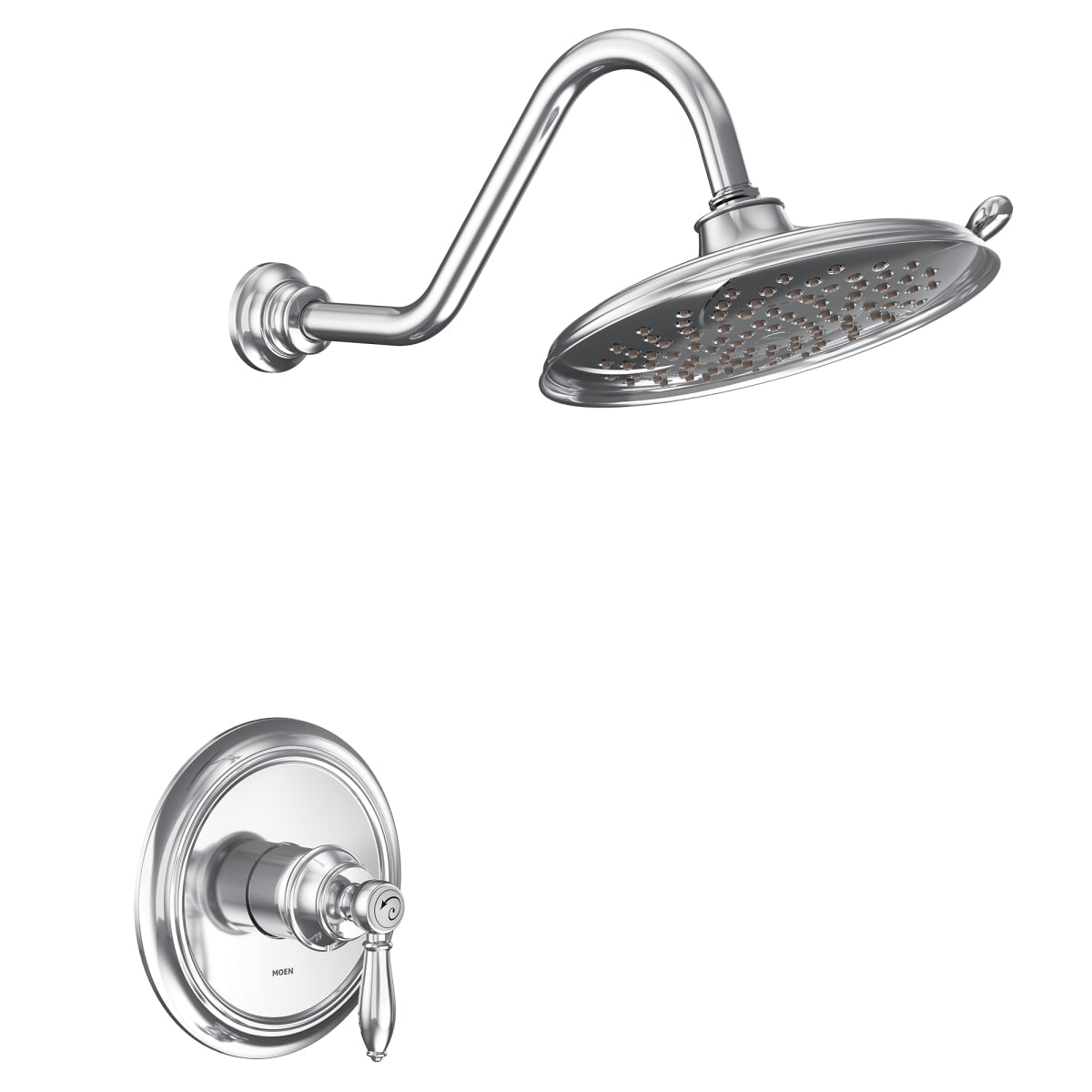 MOEN Moen UTS232102EP Weymouth M-CORE 2-Series Eco Performance 1-Handle Shower Trim Kit in Chrome