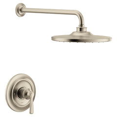 MOEN Moen UTS344302BN One Handle Single Function Shower Faucet in Brushed Nickel (Trim Only)