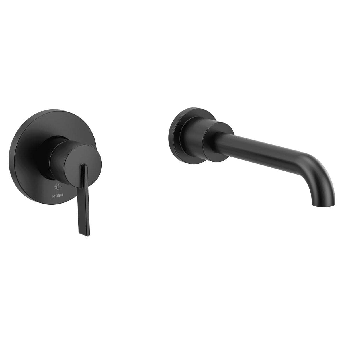 MOEN Moen WT6221BL Cia Matte Black One-Handle Tub Filler
