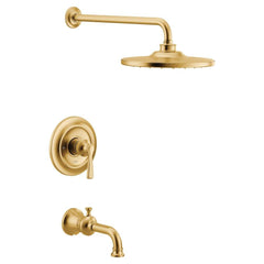 MOEN Moen UTS344303EPBG One Handle Single Function Bathtub & Shower Faucet in Brushed Gold (Trim Only)
