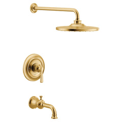 MOEN Moen UTS344303EPBG One Handle Single Function Bathtub & Shower Faucet in Brushed Gold (Trim Only)