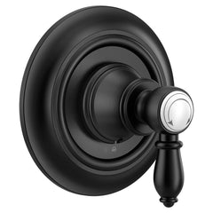 MOEN Moen UTS32205BL Weymouth Single Handle Diverter Valve Trim in Matte Black