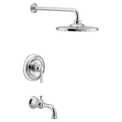 MOEN Moen UTS344303EP One Handle Single Function Bathtub & Shower Faucet in Chrome (Trim Only) Replacement MPN