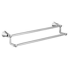 MOEN Moen YB0322CH Flara 24 in. Towel Bar in Chrome