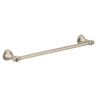 MOEN Moen YB0518BN Colinet Traditional 18-Inch Single Towel Bar in Brushed Nickel