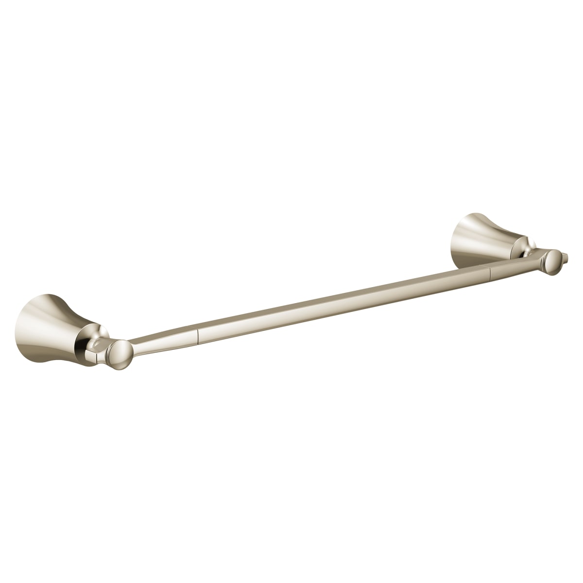 MOEN Moen YB0318NL Flara 18 in. Towel Bar in Polished Nickel