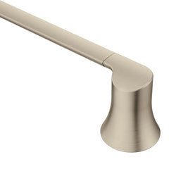 MOEN Moen YB0218BN Doux 18 in Single Towel Bar Brushed Nickel