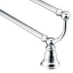 MOEN Moen YB5422CH Kingsley 24 in. Towel Bar in Polished Chrome