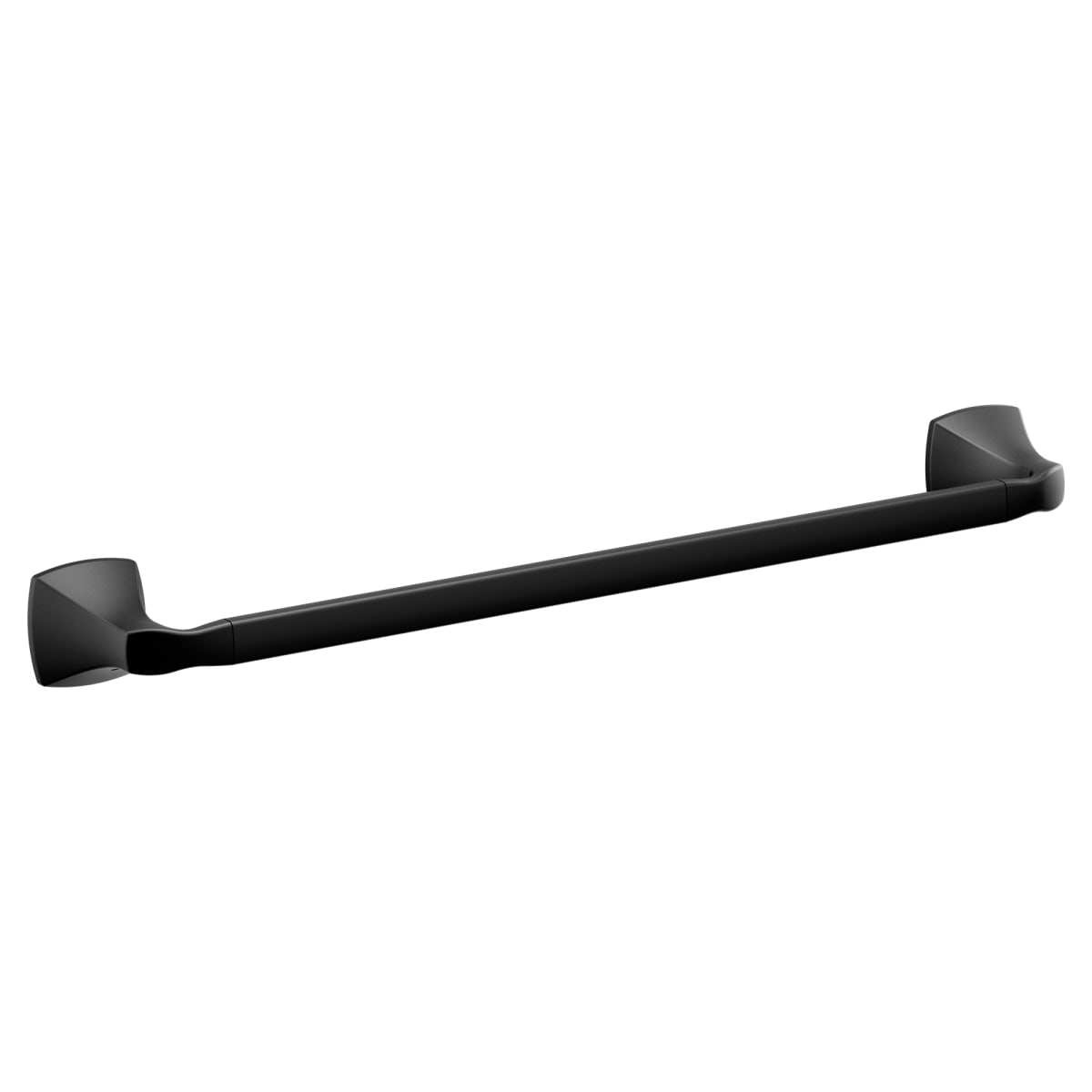 MOEN Moen YB5118BL Voss Matte Black 18 Towel Bar