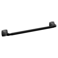 MOEN Moen YB5118BL Voss Matte Black 18 Towel Bar