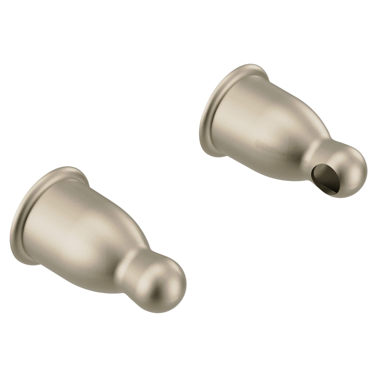 MOEN Moen YB8000SN Mason Towel Bar Posts in Satin Nickel (Set of 2)