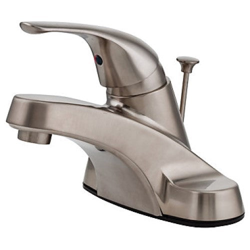 PFISTER Pfister LG142-800K Pfirst Series Single Handle Centerset Bathroom Sink Faucet