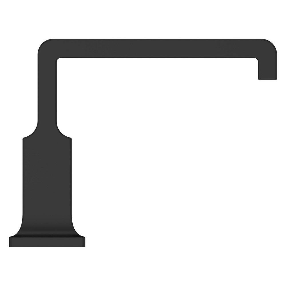 PFISTER Pfister LG42-VRVB Verve Single Handle Monoblock Bathroom Sink Faucet in Matte Black