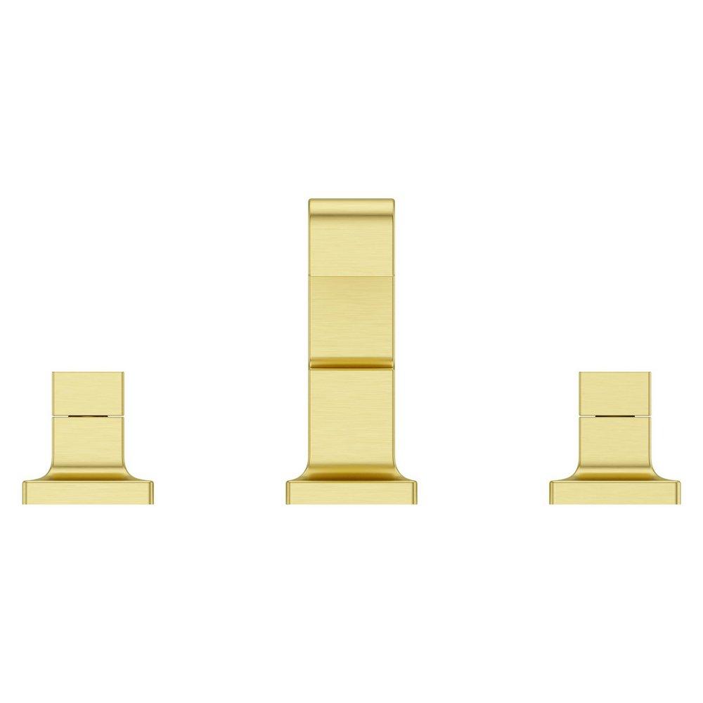 PFISTER Pfister LG49-VRV1BG Verve Two Handle Widespread Bathroom Sink Faucet in Brushed Gold