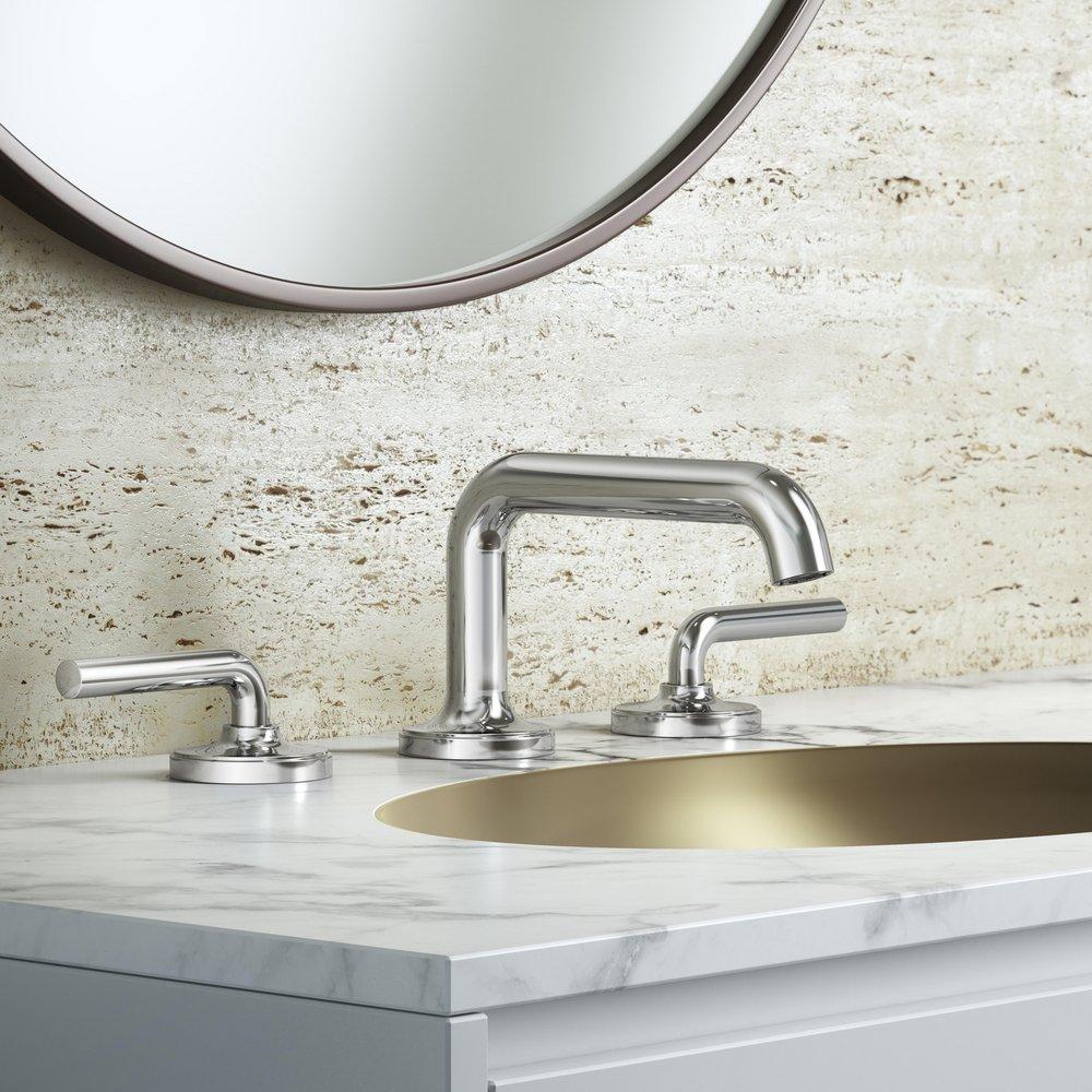 PFISTER Pfister LG49-TNTC Tenet Two Handle Widespread Bathroom Sink Faucet in Polished Chrome