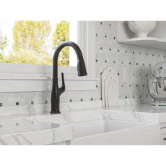 PFISTER Pfister LG529-HGY Highbury Single Handle Pull Down Kitchen Faucet in Tuscan Brass
